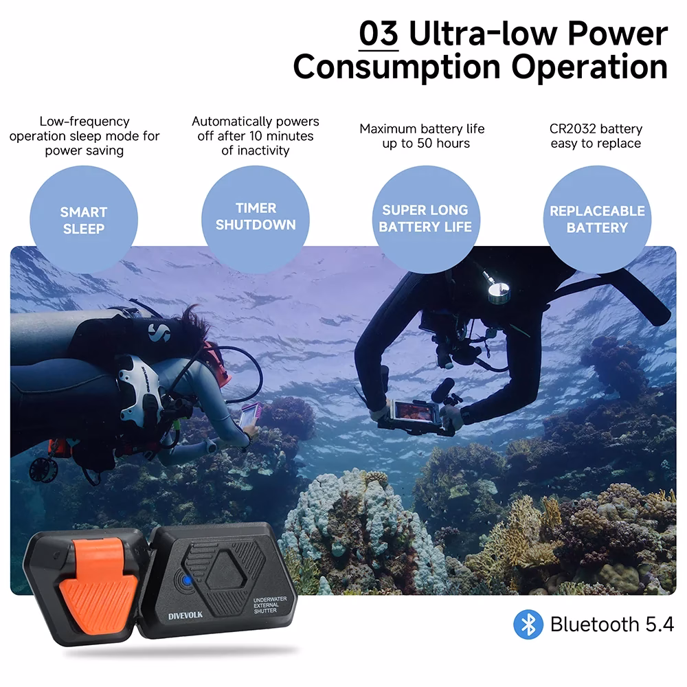 DIVEVOLK Underwater External Shutter for Seatouch 4 Max Series Housing Sale price - Image 6
