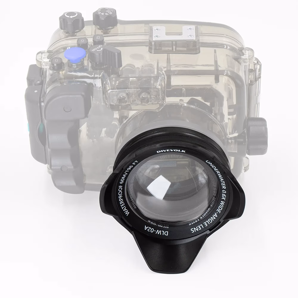DIVEVOLK Underwater Wide-Angle Conversion Lens X0.6 - Image 5