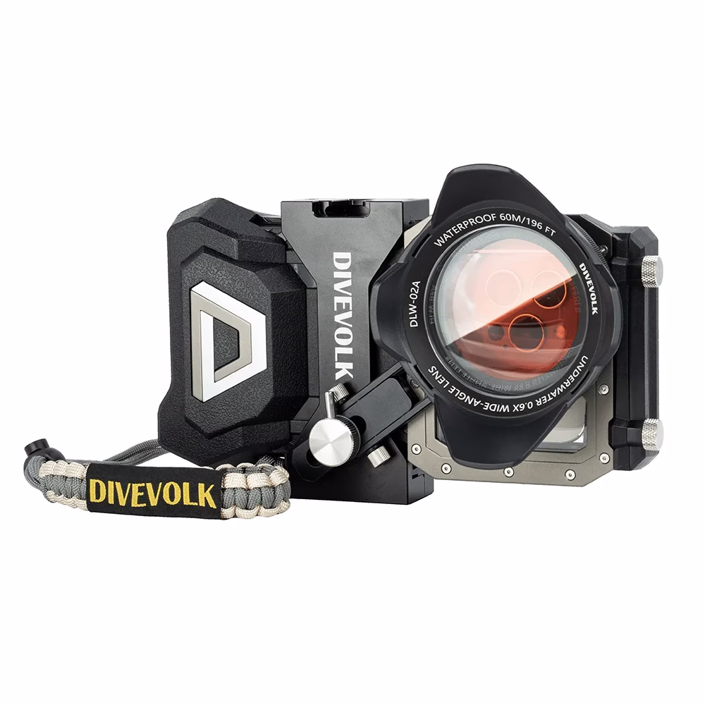 DIVEVOLK Underwater Wide-Angle Conversion Lens X0.6 - Image 6