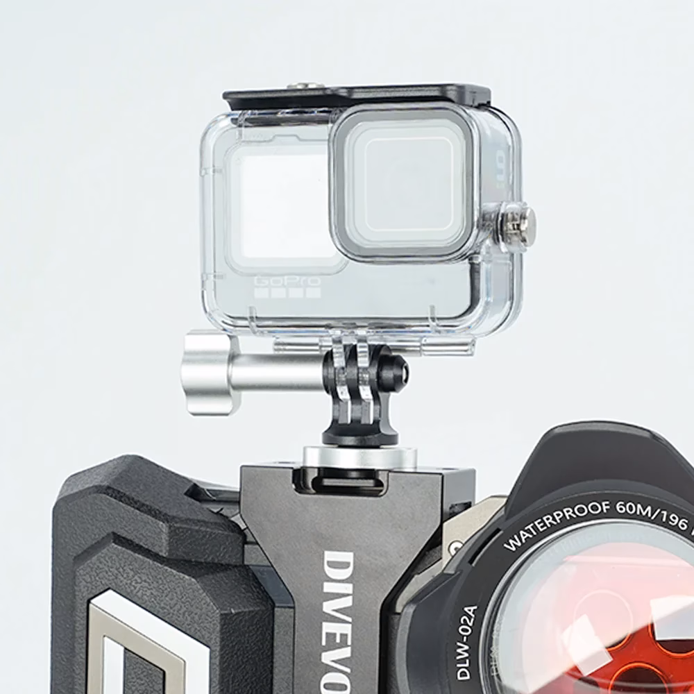 DIVEVOLK Cold Shoe to Action Camera Conversion Adapter - Image 5